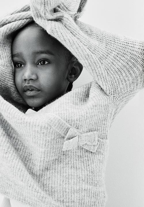 H&M - Wrapover jumper - grey