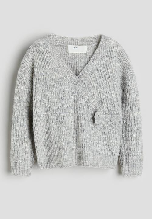 H&M - Wrapover jumper - grey