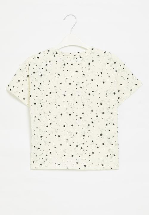Pop Candy - Printed tee - black & white