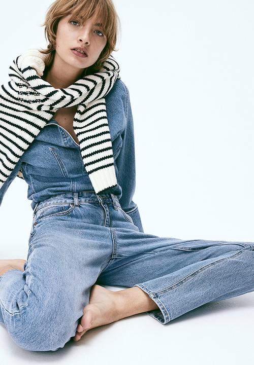 H&M - Slim high jeans - denim blue