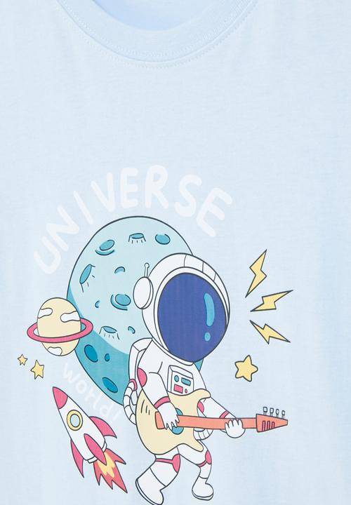 Pop Candy - Printed tee - blue