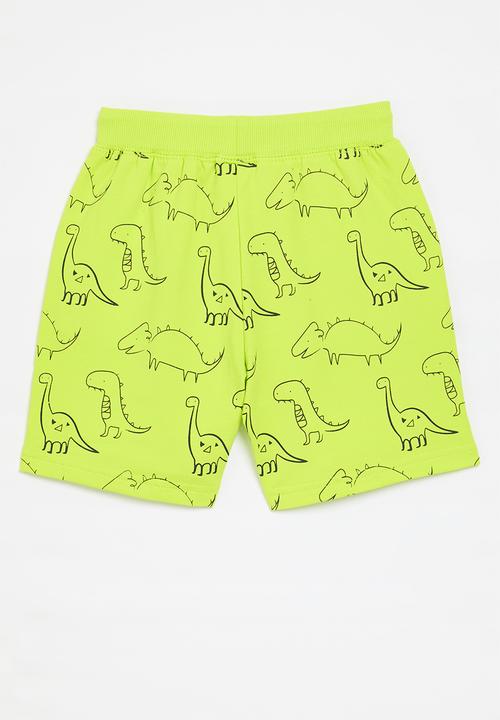 Pop Candy - Printed shorts - green & black