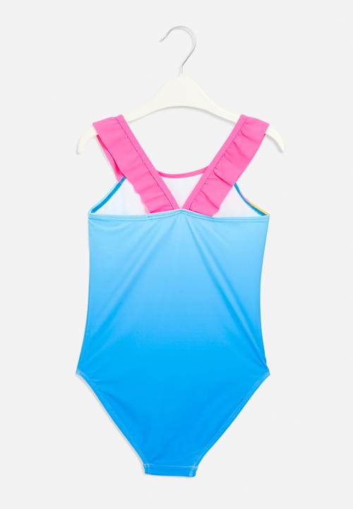 Pop Candy - Printed one piece swimsuit - blue