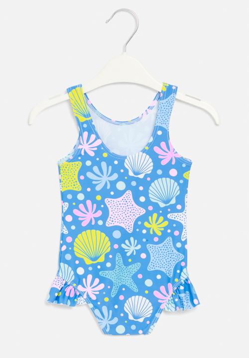 Pop Candy - Printed swimsuit - blue