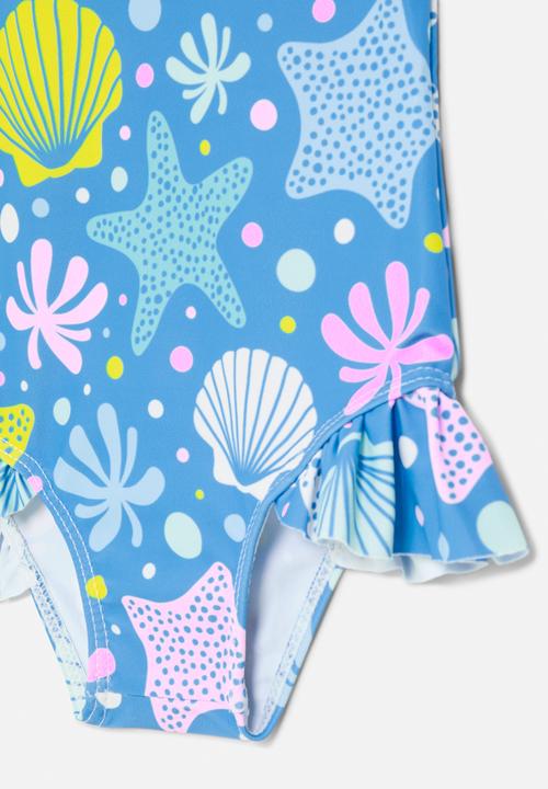 Pop Candy - Printed swimsuit - blue