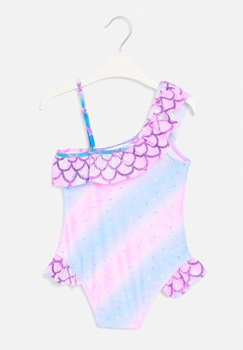 Pop Candy - Ruffle swim suit - pink