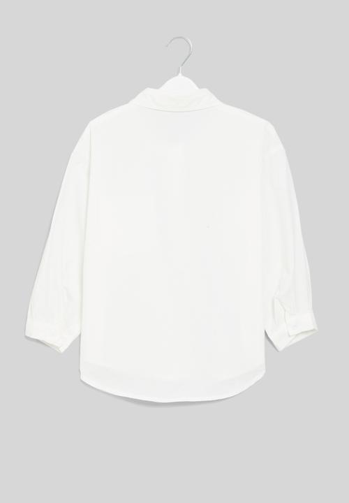 Pop Candy - Button down shirt - white