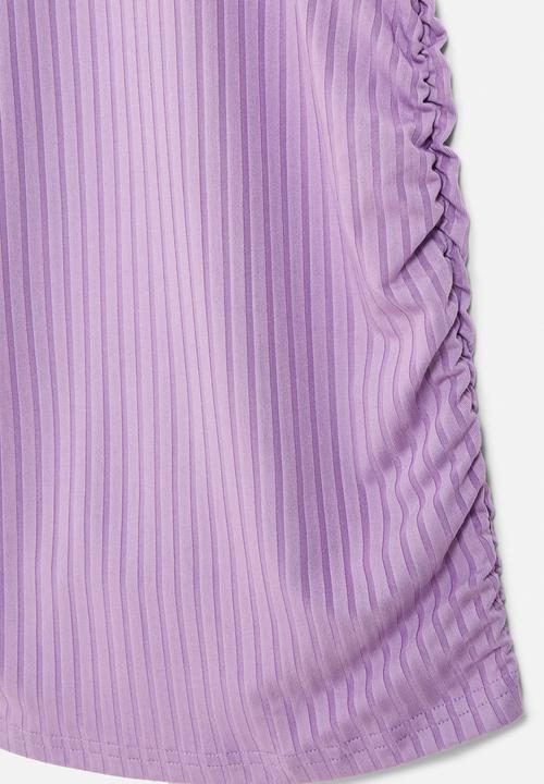 Pop Candy - Ruched dress - lilac
