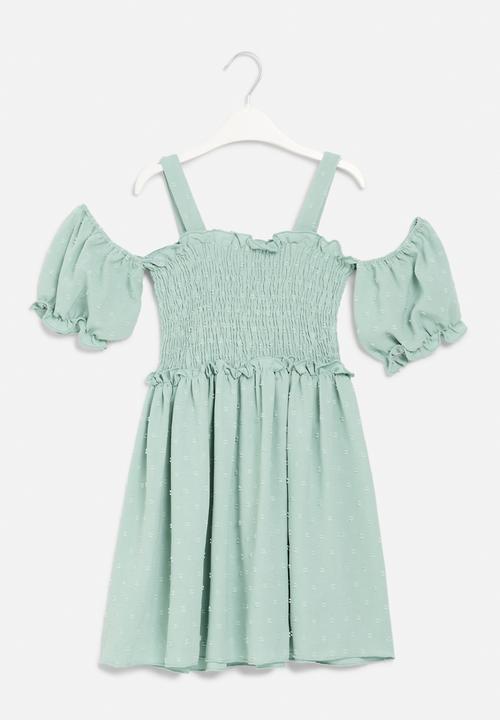 Pop Candy - Smock dress - green