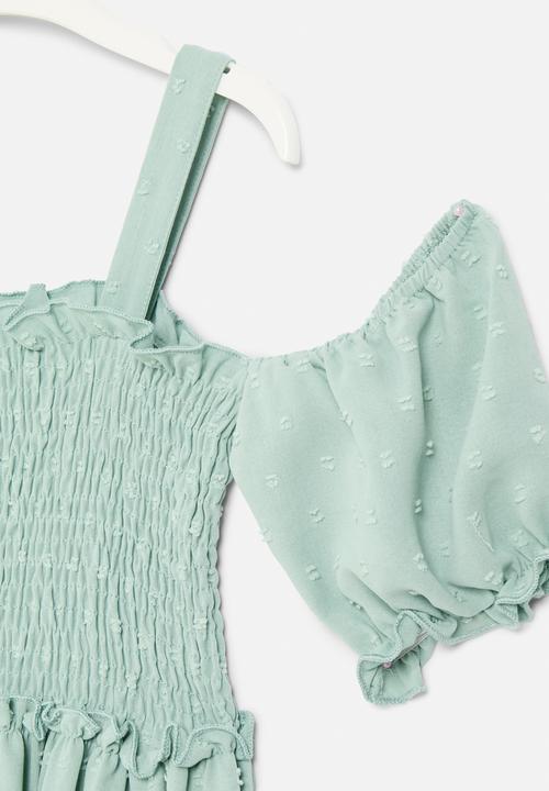 Pop Candy - Smock dress - green