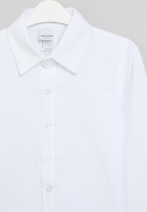 Pop Candy - Button down shirt - white