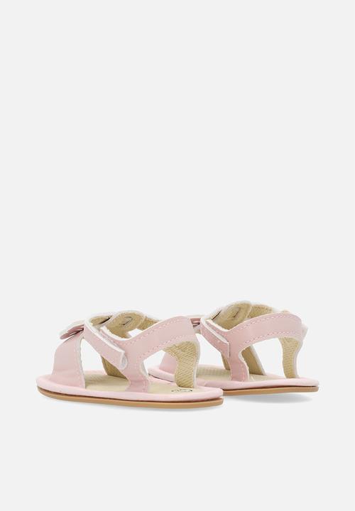 Pop Candy - Butterfly decor sandals-pink