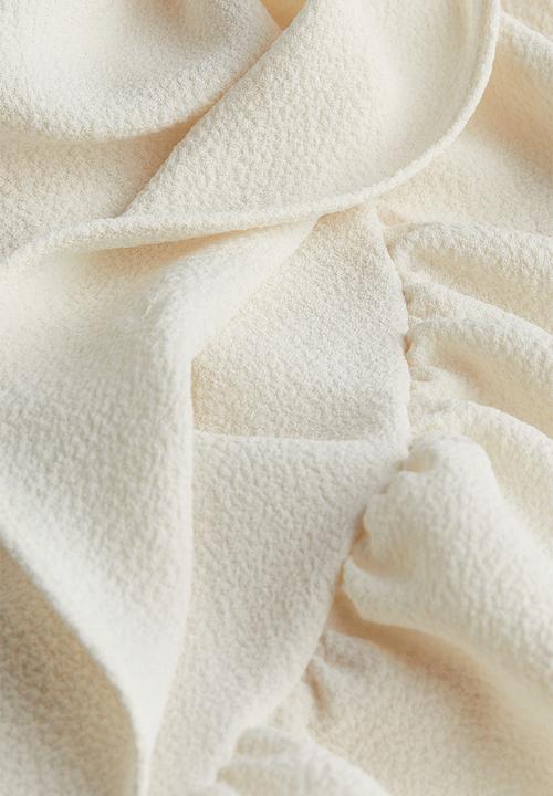 H&M - Draped dress - cream
