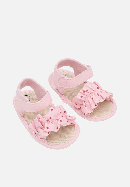 Pop Candy - Polka dot sandals-pink