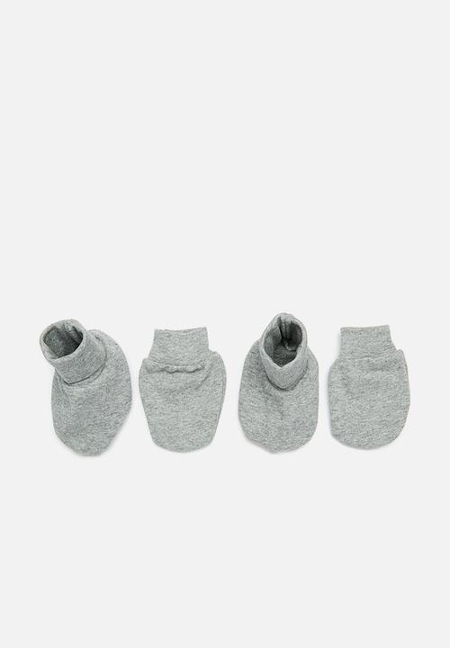 Pop Candy - 3 Piece baby hat set - grey