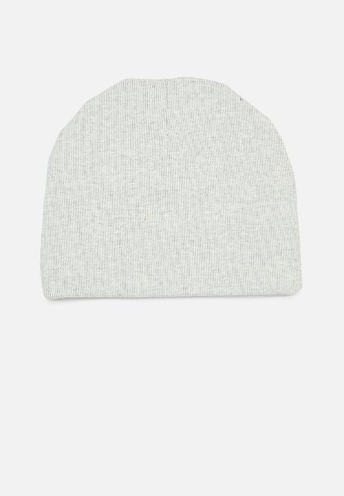 Pop Candy - 2 Pack printed hat set - grey & white