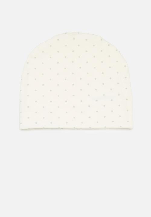Pop Candy - 2 Pack printed hat set - grey & white