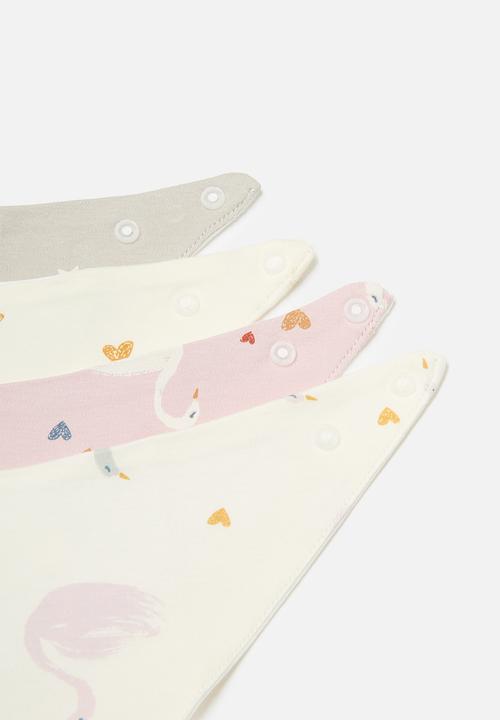Pop Candy - 4 Piece printed bib set - multi