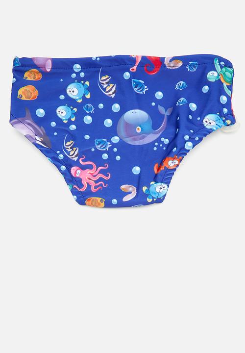 Pop Candy - Printed swimming trunks - dark blue
