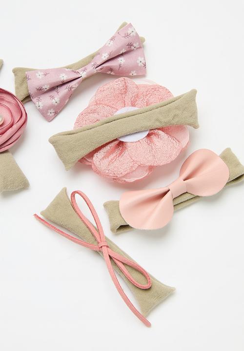 Pop Candy - 5 Pack hair band set - pink