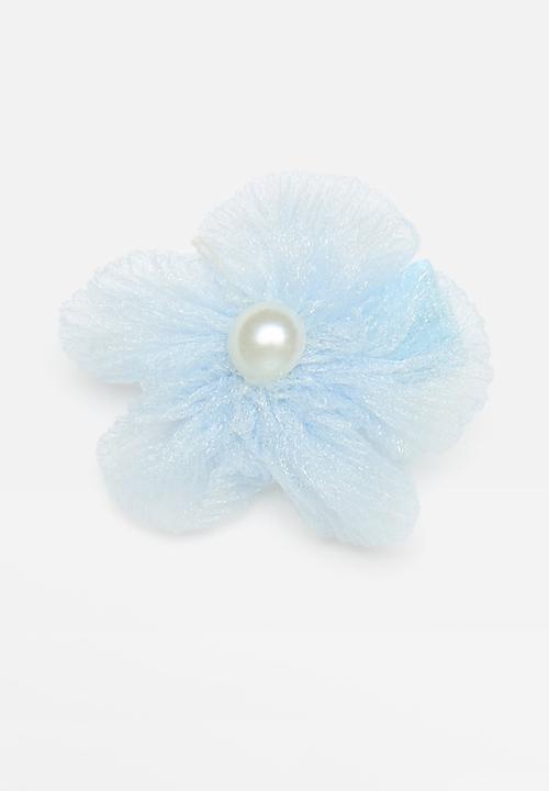 Pop Candy - Bowknot hair clips set - blue