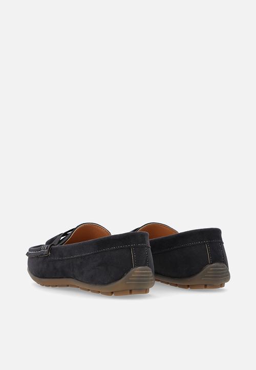 Pop Candy - Faux suede loafer - blue 