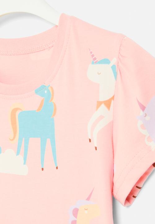 Pop Candy - Printed tee - pink