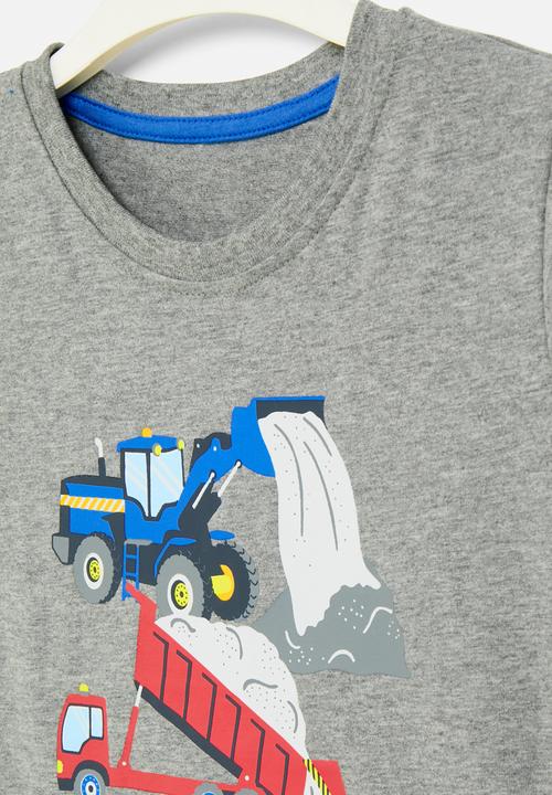 Pop Candy - Printed tee - grey