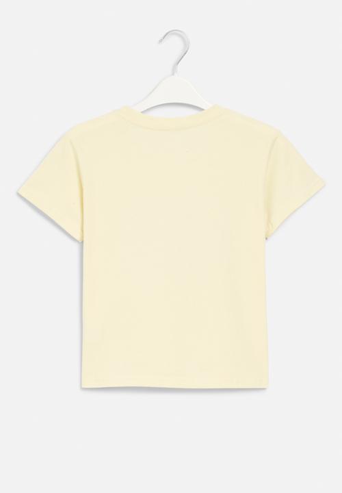Pop Candy - Printed tee - yellow