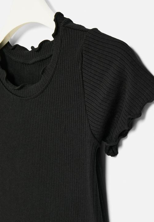 Pop Candy - Rib top - black