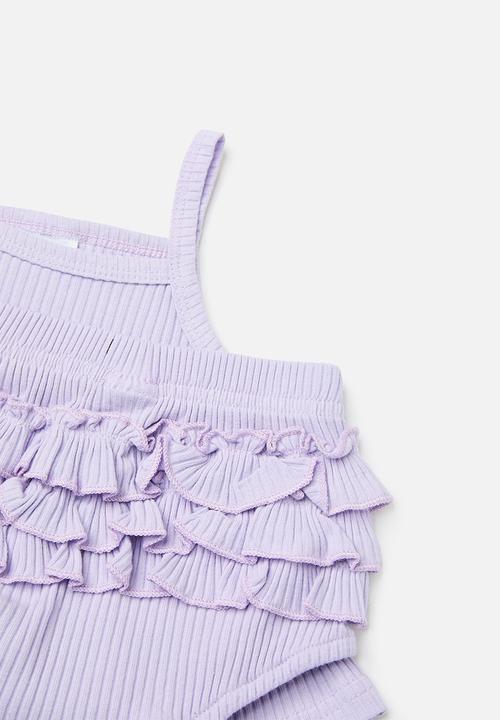 Pop Candy - Cami vest and bloomer vest - purple