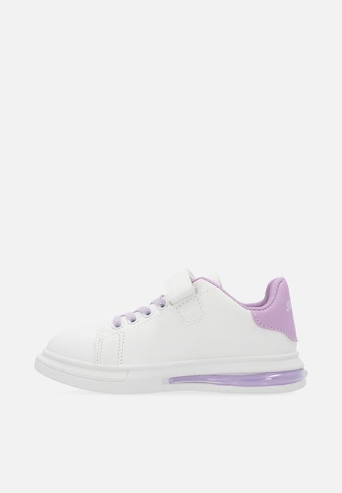 Pop Candy - Printed sneakers-purple & white