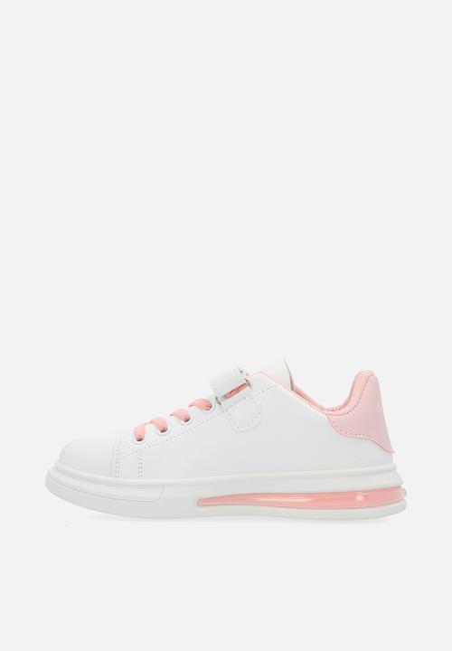 Pop Candy - Printed sneakers - orange & white