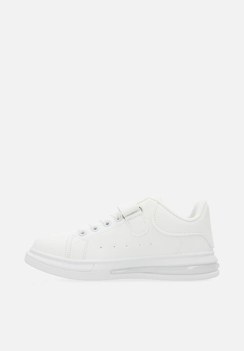 Pop Candy - Lace/velcro sneakersn - white