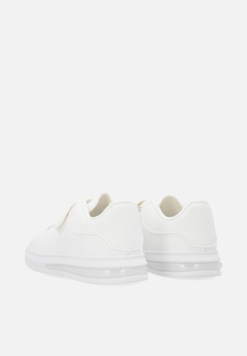Pop Candy - Lace/velcro sneakersn - white