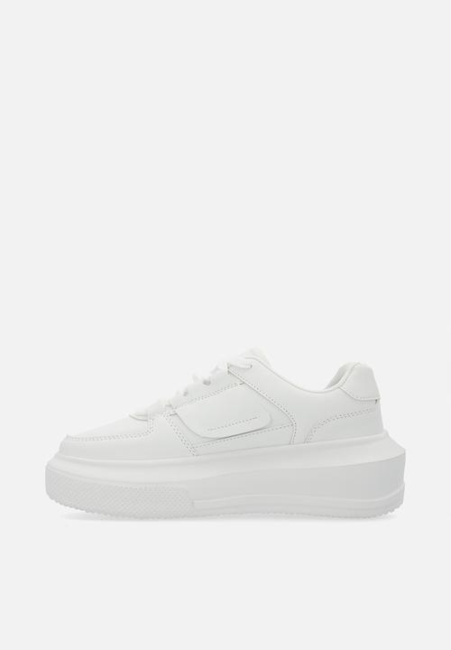 Pop Candy - Lace up sneakers - white