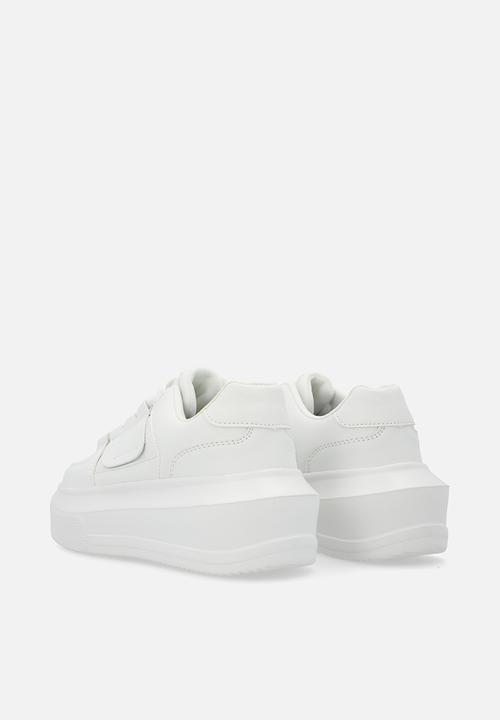 Pop Candy - Lace up sneakers - white