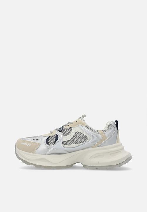 Pop Candy - Lace up sneakers - grey