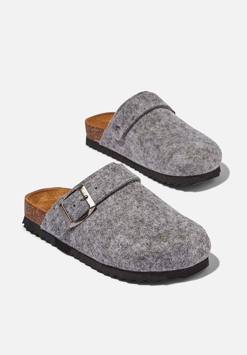 Cotton On - Tommy buckle slide - grey