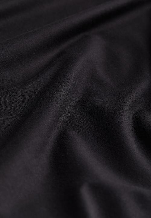 H&M - Boat-neck jersey top - black