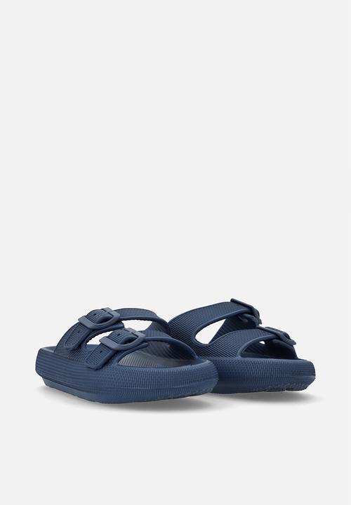 Pop Candy - Twin buckle slides - blue