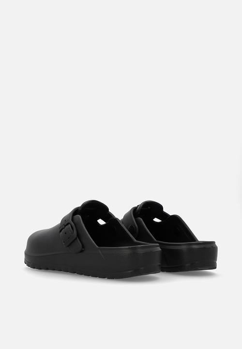 Pop Candy - buckle mule-black