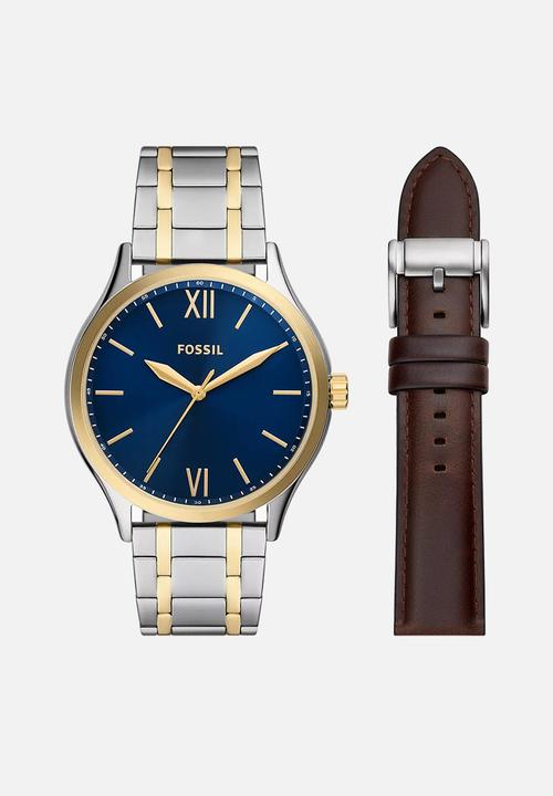 Fossil - Fenmore watch - silver/multi