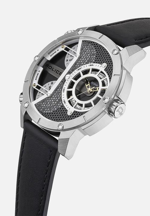 Police - S steel dial watch - black