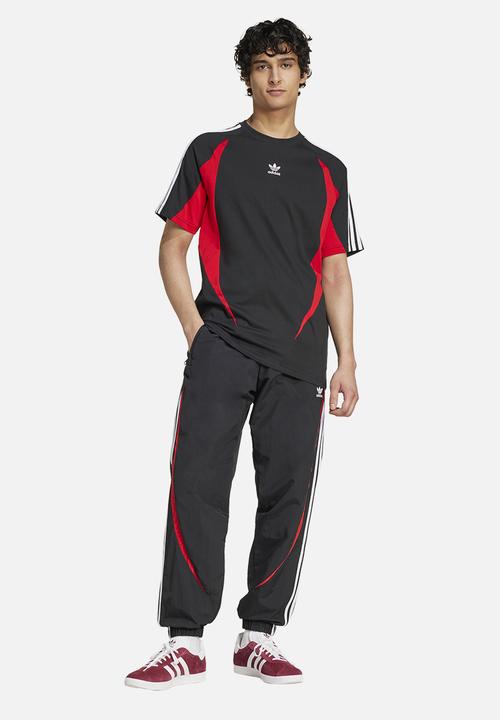 adidas Originals - Archive tee - black/better scarlet