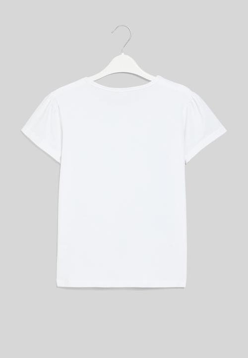 Pop Candy - Unicorn print tee - white