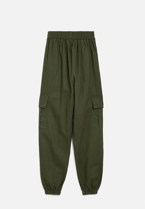 Pop Candy - Chino pants - olive green
