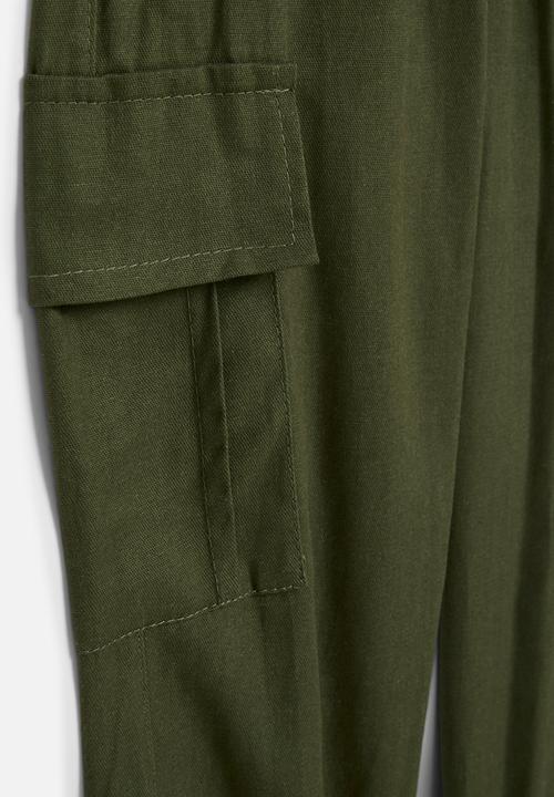 Pop Candy - Chino pants - olive green