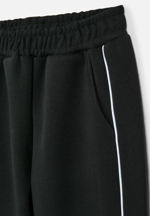 Pop Candy - Track pants - black & white