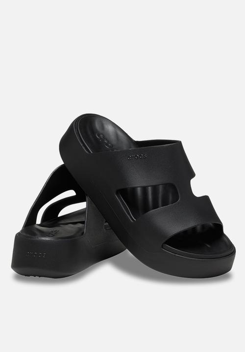 Crocs - Getaway platform h-strap - black